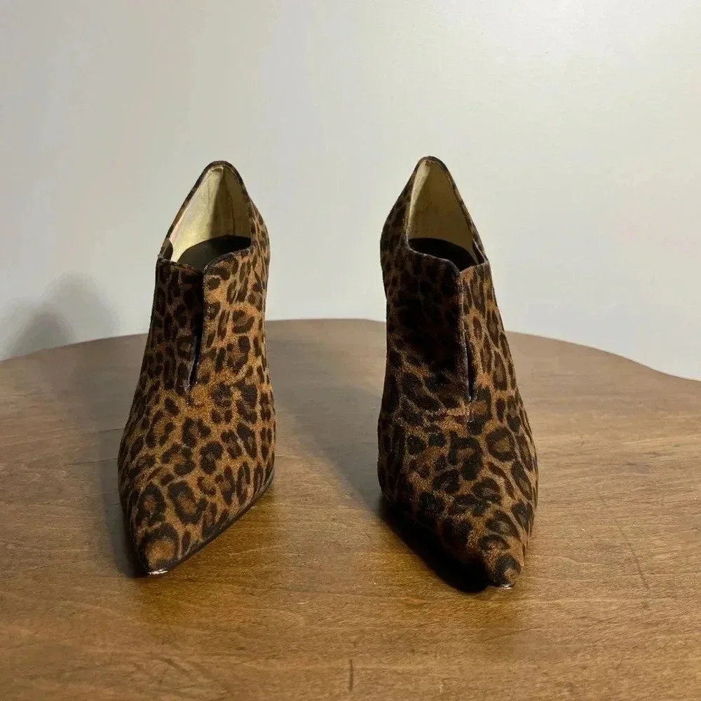 Beautiful Beverly Feldman Cheetah Booties 6M‎